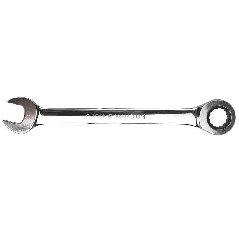 Cheie combinata cu clichet Topex, 35D745, 17 mm, Finisaj crom